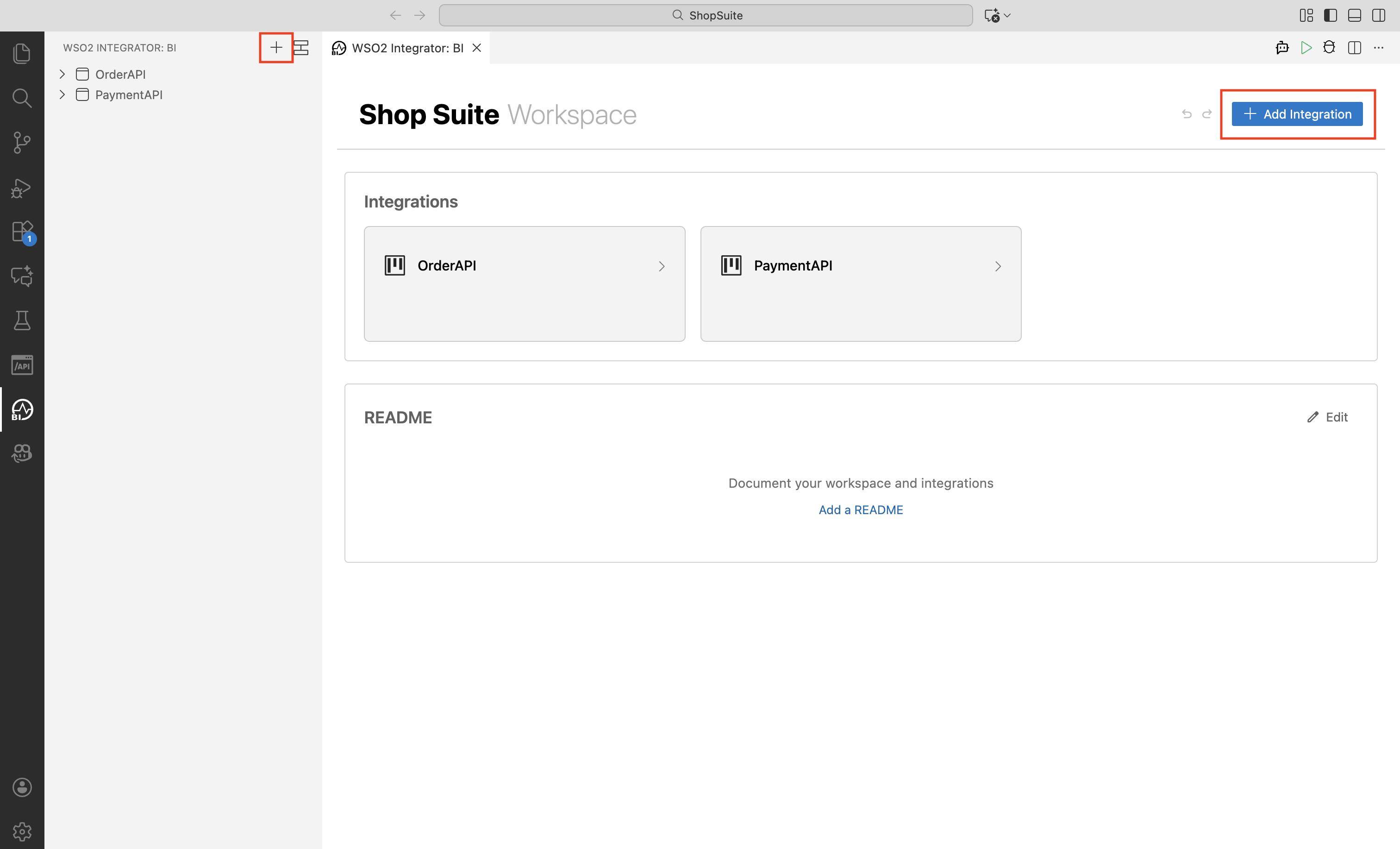 Add Integration to Workspace
